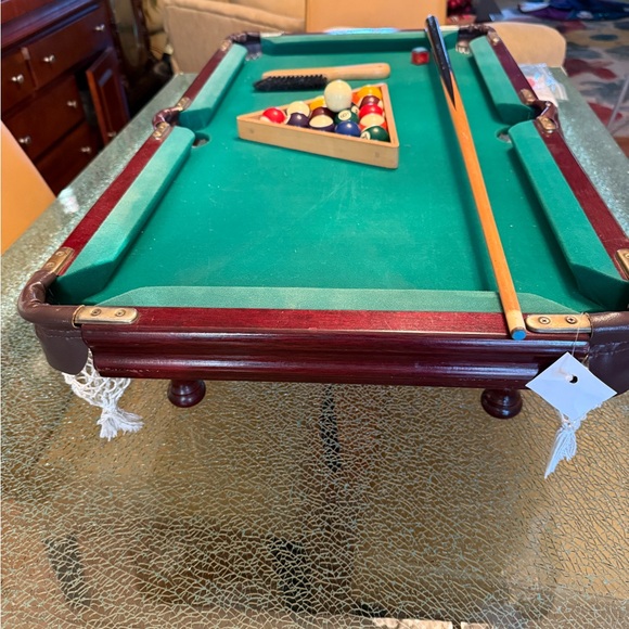 Billiard Tabletop Pool Table - Picture 3 of 9